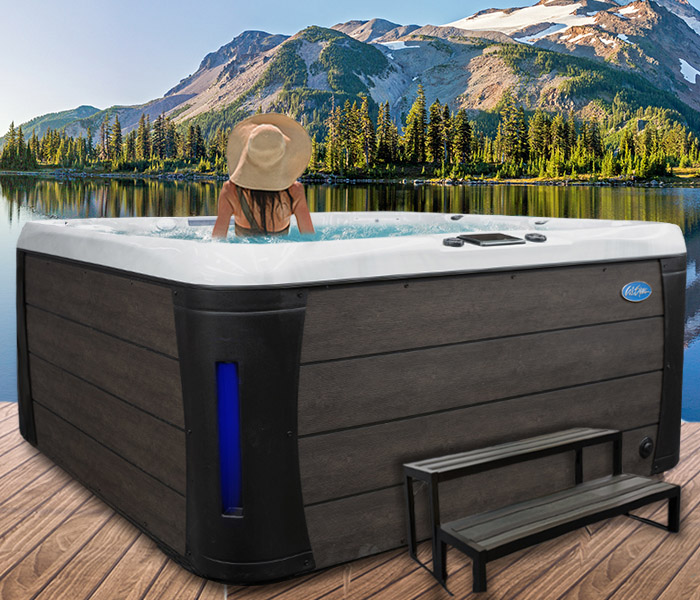 Calspas hot tub being used in a family setting - hot tubs spas for sale Reading